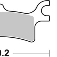 800Wx800H-1036141-1 BREMBO Off-Road Remblokken - 07PO06SD Gesinterd metaal