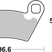 800Wx800H-1036143-1 BREMBO Off-Road Remblokken - 07PO07SD Gesinterd metaal