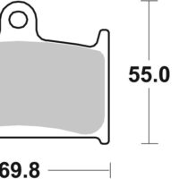 800Wx800H-1036165-1 BREMBO Street Remblokken - 07SU14LA Gesinterd metaal