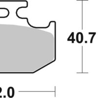 BREMBO Off-Road Remblokken - 07SU18SD Gesinterd metaal