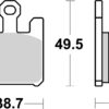 BREMBO Street Remblokken - 07SU26LA Gesinterd metaal