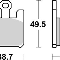 800Wx800H-1036182-1 BREMBO Street Remblokken - 07SU26LA Gesinterd metaal