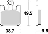 BREMBO Competition Remblokken - 07SU26RC Carbon Ceramic