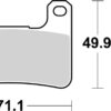 BREMBO Street Remblokken - 07SU27LA Gesinterd metaal