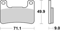 BREMBO Competition Remblokken - 07SU27RC Carbon Ceramic