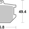 BREMBO Street Remblokken - 07YA0309 Carbon Ceramic