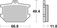 BREMBO Street Remblokken - 07YA0309 Carbon Ceramic