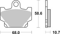 BREMBO Street Remblokken - 07YA1011 Carbon Ceramic