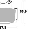 BREMBO Street Remblokken - 07YA1207 Carbon Ceramic