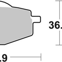BREMBO Off-Road Remblokken - 07YA14SX Gesinterd metaal