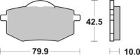 BREMBO Street Remblokken - 07YA1909 Carbon Ceramic