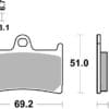 BREMBO Street Remblokken - 07YA2307 Carbon Ceramic
