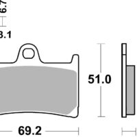 800Wx800H-1036237-1 BREMBO Street Remblokken - 07YA23SA Gesinterd metaal