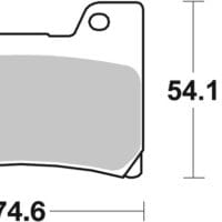800Wx800H-1036240-1 BREMBO Street Remblokken - 07YA24SA Gesinterd metaal