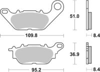 BREMBO Street Remblokken - 07YA28CC Carbon Ceramic