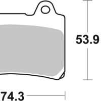 800Wx800H-1036256-1 BREMBO Street Remblokken - 07YA35SA Gesinterd metaal
