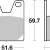 BREMBO Street Remblokken - 07YA38SP Gesinterd metaal
