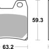BREMBO Street Remblokken - 07YA40SP Gesinterd metaal