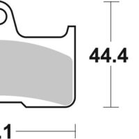 BREMBO Off-Road Remblokken - 07YA45SD Gesinterd metaal