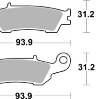 BREMBO Off-Road Remblokken - 07YA47SD Gesinterd metaal