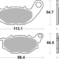 800Wx800H-1036271-1 BREMBO Street Remblokken - 07YA52SA Gesinterd metaal