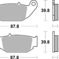 800Wx800H-1036371-1 BREMBO Off-Road Remblokken - 07HO61SD Gesinterd metaal