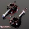 800Wx800H-1042008-1 RENTHAL 36Tech Bar Mounts Ø36mm Offset +5mm Fatbar®36