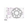 AFAM Achtertandwiel drager - Type 51608/51607