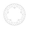 BREMBO Serie Oro ronde vaste remschijf