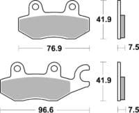 BREMBO Street Remblokken - 07KA31SA Gesinterd metaal