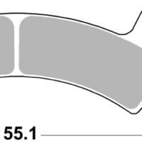BREMBO Off-Road Remblokken - 07PO14SD Gesinterd metaal
