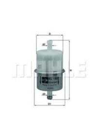 JMP Fuel Filter Ø8mm Moto Guzzi