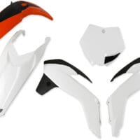 800Wx800H-1055777-1 UFO Plastic kit OEM kleur oranje/wit/zwart KTM SX85
