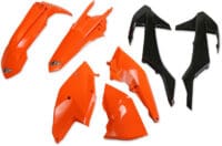 UFO Plastic kit OEM kleur oranje/zwart/wit KTM
