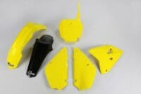 800Wx800H-1055784-1 UFO Restyled plastic kit OEM kleur geel/zwart Suzuki RM85