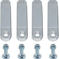 800Wx800H-1063314-1 CROSS-PRO Aluminium bumper montageset - Yamaha YFM350X Warrior
