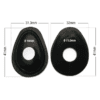 SPACER KNIPPERLICHT  SET VAN 4 STUKS ZWART