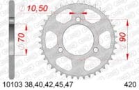 800Wx800H-1074319002-1 AFAM Staal standaard achtertandwiel 10103 - 420