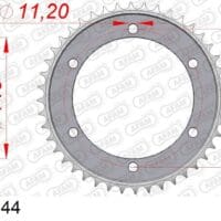 800Wx800H-1074356001-1 AFAM Staal standaard achtertandwiel 10409 - 525