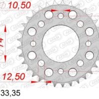 800Wx800H-1074359001-1 AFAM Staal standaard achtertandwiel 10503 - 530