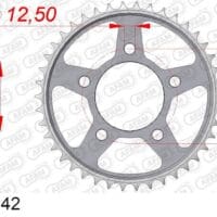 800Wx800H-1074381001-1 AFAM Staal standaard achtertandwiel 10802 - 525