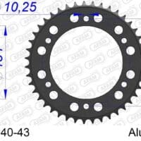 800Wx800H-1074398005-1 AFAM Aluminium ultralicht achtertandwiel 11616 - 530