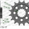 800Wx800H-1074412002-1 AFAM Staal standaard voortandwiel 166800 - 525