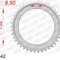 800Wx800H-1074443001-1 AFAM Staal standaard achtertandwiel 12503 - 530
