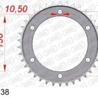 800Wx800H-1074458002-1 AFAM Staal standaard achtertandwiel 12802 - 532