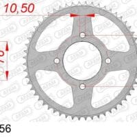 800Wx800H-1074502001-1 AFAM Staal standaard achtertandwiel 14214 - 428