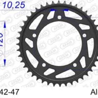 800Wx800H-1074550007-1 AFAM Aluminium achtertandwiel 15604 - 525