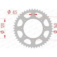 800Wx800H-1074581005-1 AFAM Standaard staal achtertandwiel 16600 - 520
