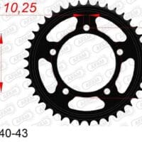 800Wx800H-1074629002-1 AFAM Staal standaard achtertandwiel 35807 - 525