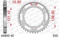 800Wx800H-1074654001-1 AFAM Staal standaard achtertandwiel 44800 - 530
